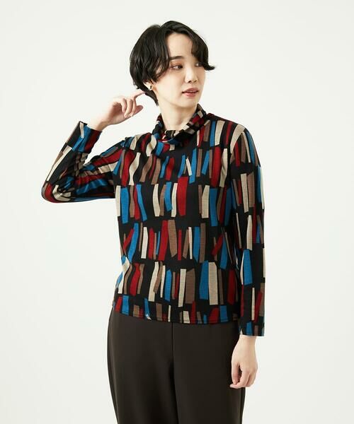 GIANNI LO GIUDICE / ジャンニ・ロ・ジュディチェ カットソー | [洗える・日本製]Tenリバースティックプリントカットソー | 詳細1