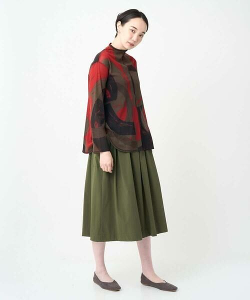 GIANNI LO GIUDICE / ジャンニ・ロ・ジュディチェ カットソー | [洗える・日本製]サモーラチュールビッグサークルチュニック | 詳細5