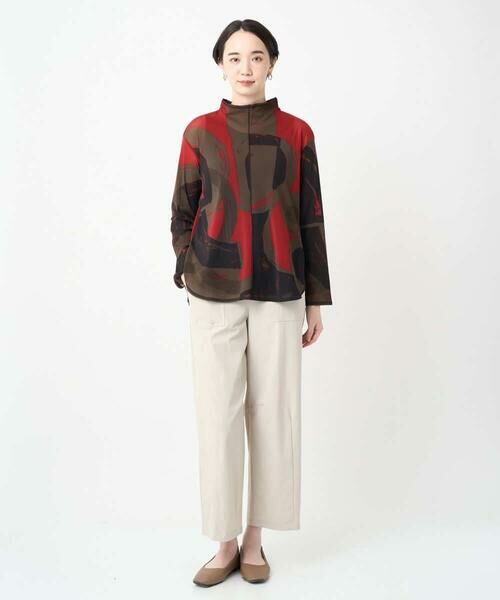 GIANNI LO GIUDICE / ジャンニ・ロ・ジュディチェ カットソー | [洗える・日本製]サモーラチュールビッグサークルチュニック | 詳細6