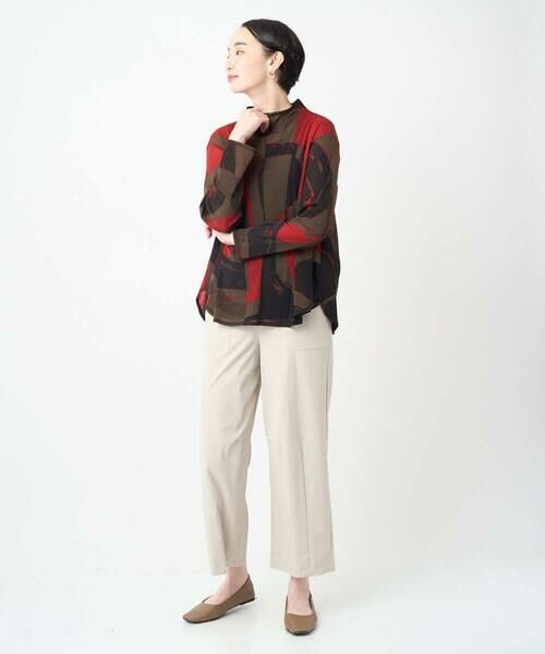 GIANNI LO GIUDICE / ジャンニ・ロ・ジュディチェ カットソー | [洗える・日本製]サモーラチュールビッグサークルチュニック | 詳細7