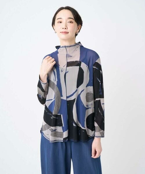 GIANNI LO GIUDICE / ジャンニ・ロ・ジュディチェ カットソー | [洗える・日本製]サモーラチュールビッグサークルチュニック | 詳細13