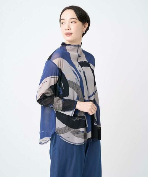 GIANNI LO GIUDICE / ジャンニ・ロ・ジュディチェ カットソー | [洗える・日本製]サモーラチュールビッグサークルチュニック | 詳細14