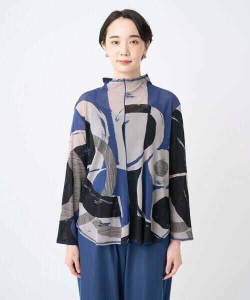 GIANNI LO GIUDICE / ジャンニ・ロ・ジュディチェ カットソー | [洗える・日本製]サモーラチュールビッグサークルチュニック | 詳細15