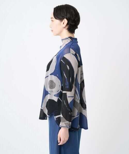 GIANNI LO GIUDICE / ジャンニ・ロ・ジュディチェ カットソー | [洗える・日本製]サモーラチュールビッグサークルチュニック | 詳細16