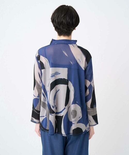 GIANNI LO GIUDICE / ジャンニ・ロ・ジュディチェ カットソー | [洗える・日本製]サモーラチュールビッグサークルチュニック | 詳細17