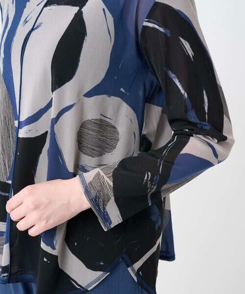 GIANNI LO GIUDICE / ジャンニ・ロ・ジュディチェ カットソー | [洗える・日本製]サモーラチュールビッグサークルチュニック | 詳細19