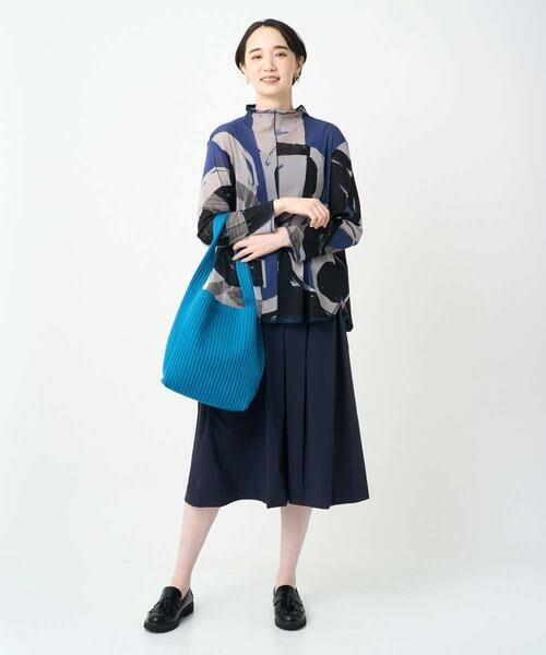 GIANNI LO GIUDICE / ジャンニ・ロ・ジュディチェ カットソー | [洗える・日本製]サモーラチュールビッグサークルチュニック | 詳細24