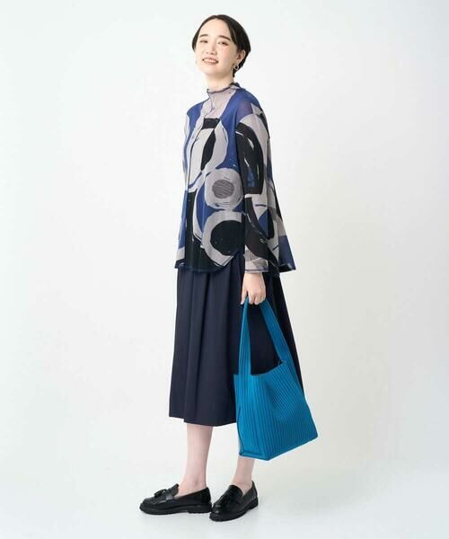 GIANNI LO GIUDICE / ジャンニ・ロ・ジュディチェ カットソー | [洗える・日本製]サモーラチュールビッグサークルチュニック | 詳細25