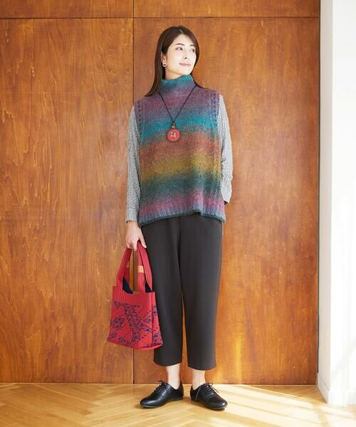 GIANNI LO GIUDICE / ジャンニ・ロ・ジュディチェ その他パンツ | [洗える・日本製]デュアルウォームモイストポンチパンツ | 詳細23