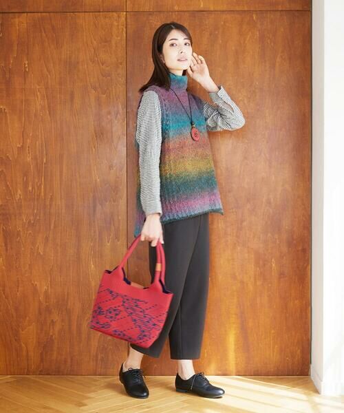 GIANNI LO GIUDICE / ジャンニ・ロ・ジュディチェ その他パンツ | [洗える・日本製]デュアルウォームモイストポンチパンツ | 詳細24