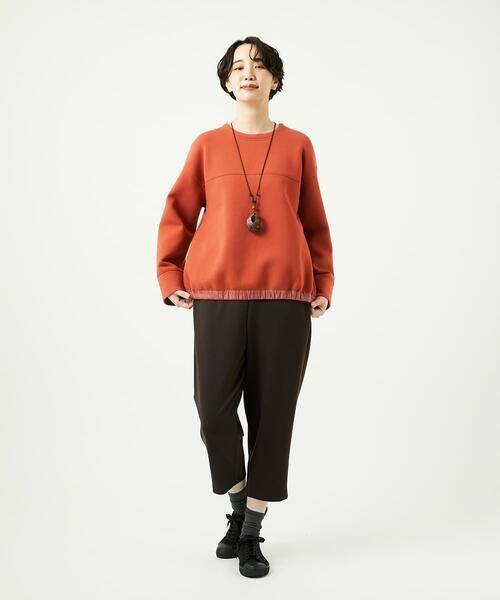 GIANNI LO GIUDICE / ジャンニ・ロ・ジュディチェ その他パンツ | [洗える・日本製]デュアルウォームモイストポンチパンツ | 詳細4