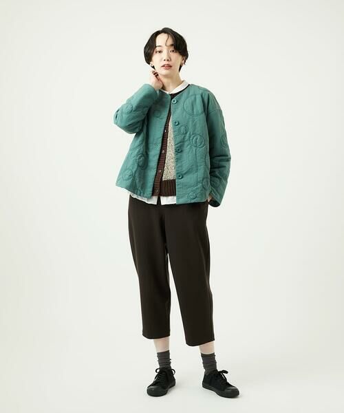 GIANNI LO GIUDICE / ジャンニ・ロ・ジュディチェ その他パンツ | [洗える・日本製]デュアルウォームモイストポンチパンツ | 詳細8