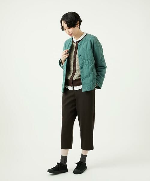 GIANNI LO GIUDICE / ジャンニ・ロ・ジュディチェ その他パンツ | [洗える・日本製]デュアルウォームモイストポンチパンツ | 詳細9