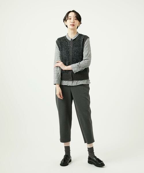 GIANNI LO GIUDICE / ジャンニ・ロ・ジュディチェ その他パンツ | [洗える・日本製]デュアルウォームモイストポンチパンツ | 詳細28