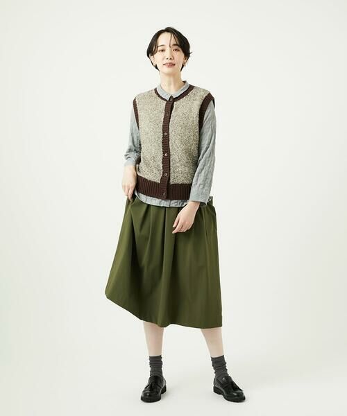 GIANNI LO GIUDICE / ジャンニ・ロ・ジュディチェ ベスト | [洗える]IMPラメファーニットベスト | 詳細7