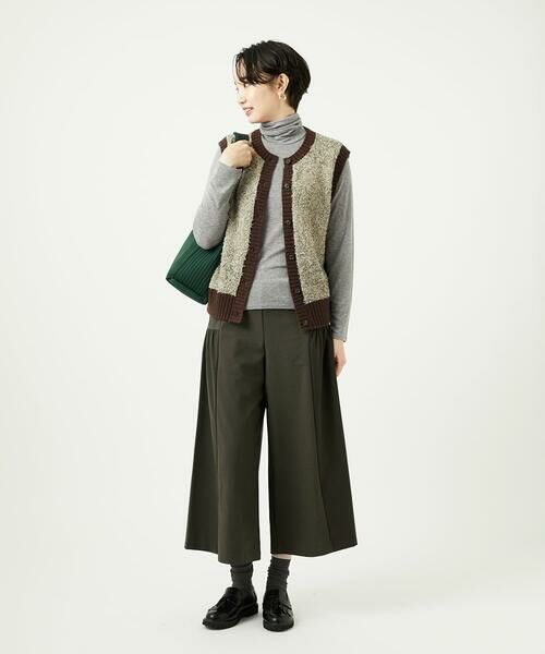 GIANNI LO GIUDICE / ジャンニ・ロ・ジュディチェ ベスト | [洗える]IMPラメファーニットベスト | 詳細9