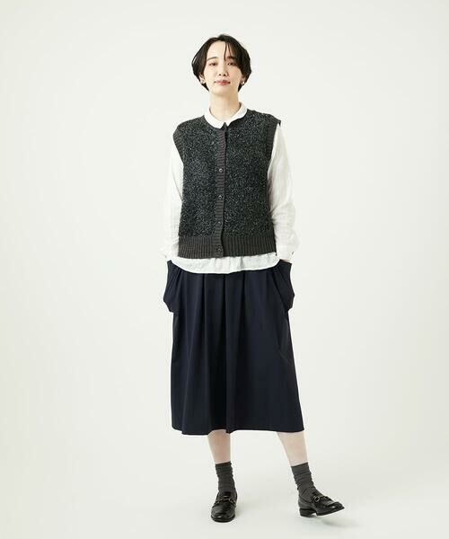 GIANNI LO GIUDICE / ジャンニ・ロ・ジュディチェ ベスト | [洗える]IMPラメファーニットベスト | 詳細26