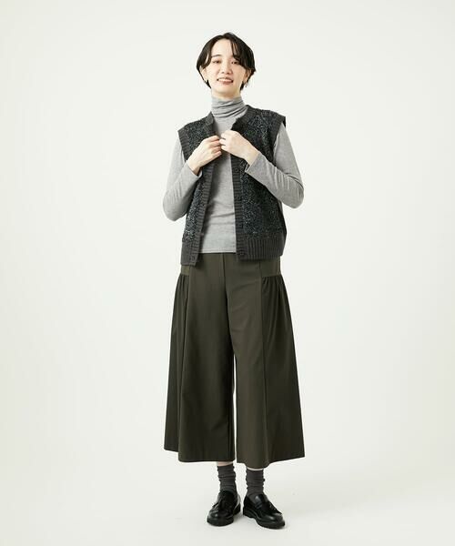 GIANNI LO GIUDICE / ジャンニ・ロ・ジュディチェ ベスト | [洗える]IMPラメファーニットベスト | 詳細28