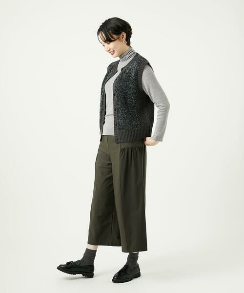 GIANNI LO GIUDICE / ジャンニ・ロ・ジュディチェ ベスト | [洗える]IMPラメファーニットベスト | 詳細29