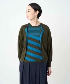 GIANNI LO GIUDICE / ジャンニ・ロ・ジュディチェ カーディガン・ボレロ | [洗える]シルク混ニットカーディガン