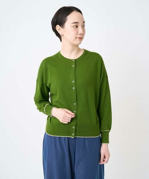 GIANNI LO GIUDICE / ジャンニ・ロ・ジュディチェ カーディガン・ボレロ | [洗える]シルク混ニットカーディガン | 詳細2