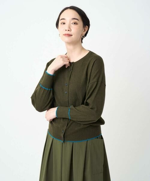 GIANNI LO GIUDICE / ジャンニ・ロ・ジュディチェ カーディガン・ボレロ | [洗える]シルク混ニットカーディガン | 詳細13