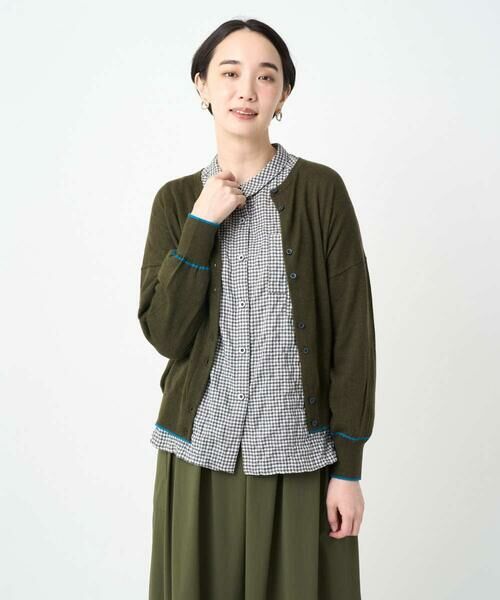 GIANNI LO GIUDICE / ジャンニ・ロ・ジュディチェ カーディガン・ボレロ | [洗える]シルク混ニットカーディガン | 詳細14