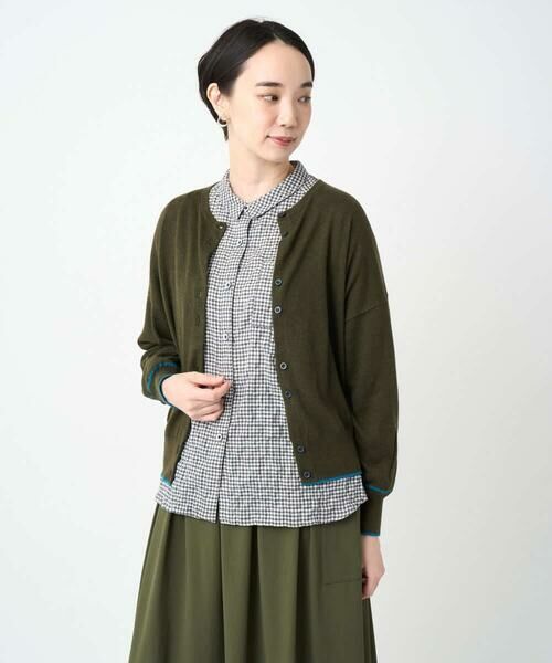 GIANNI LO GIUDICE / ジャンニ・ロ・ジュディチェ カーディガン・ボレロ | [洗える]シルク混ニットカーディガン | 詳細15