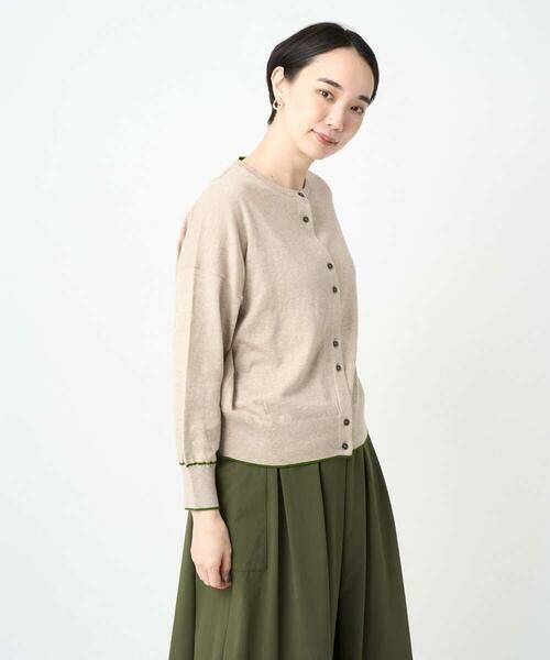 GIANNI LO GIUDICE / ジャンニ・ロ・ジュディチェ カーディガン・ボレロ | [洗える]シルク混ニットカーディガン | 詳細23