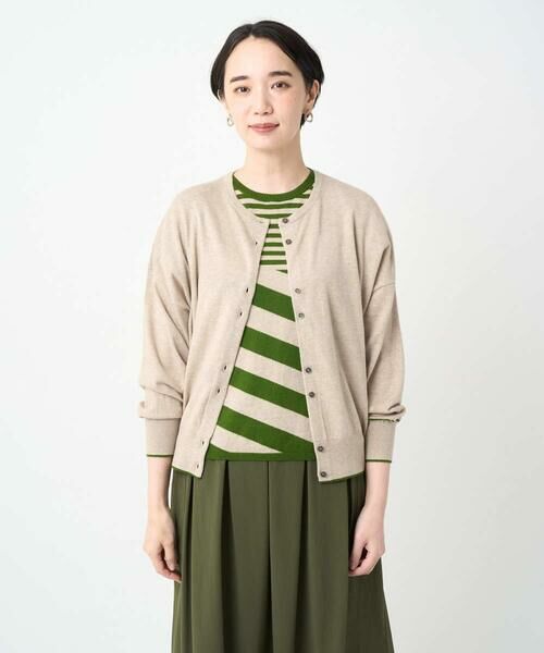GIANNI LO GIUDICE / ジャンニ・ロ・ジュディチェ カーディガン・ボレロ | [洗える]シルク混ニットカーディガン | 詳細24