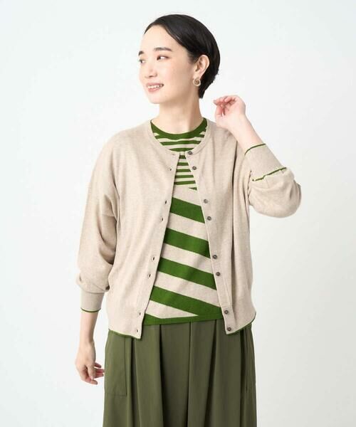 GIANNI LO GIUDICE / ジャンニ・ロ・ジュディチェ カーディガン・ボレロ | [洗える]シルク混ニットカーディガン | 詳細25