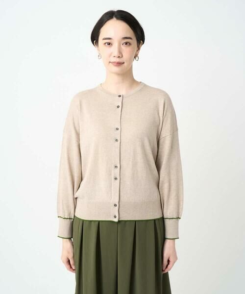 GIANNI LO GIUDICE / ジャンニ・ロ・ジュディチェ カーディガン・ボレロ | [洗える]シルク混ニットカーディガン | 詳細28