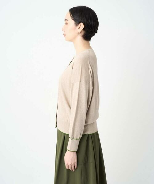GIANNI LO GIUDICE / ジャンニ・ロ・ジュディチェ カーディガン・ボレロ | [洗える]シルク混ニットカーディガン | 詳細29
