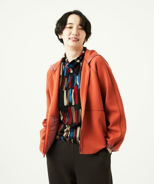 GIANNI LO GIUDICE / ジャンニ・ロ・ジュディチェ セットアップ | [洗える]アスターダンボールニットパーカー | 詳細8