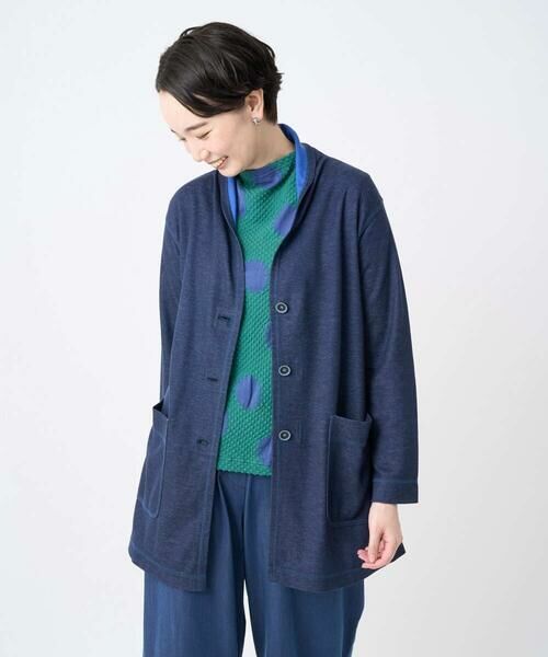 GIANNI LO GIUDICE / ジャンニ・ロ・ジュディチェ セットアップ | [洗える・日本製]リヨセルダブルフェイスジャージジャケット | 詳細1