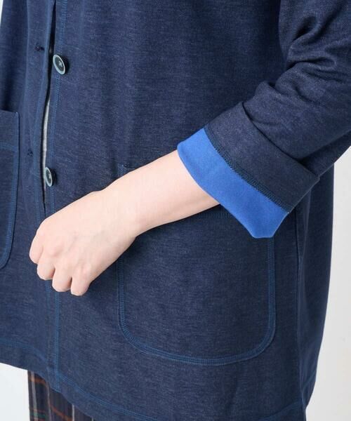 GIANNI LO GIUDICE / ジャンニ・ロ・ジュディチェ セットアップ | [洗える・日本製]リヨセルダブルフェイスジャージジャケット | 詳細13