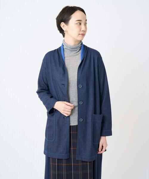 GIANNI LO GIUDICE / ジャンニ・ロ・ジュディチェ セットアップ | [洗える・日本製]リヨセルダブルフェイスジャージジャケット | 詳細2