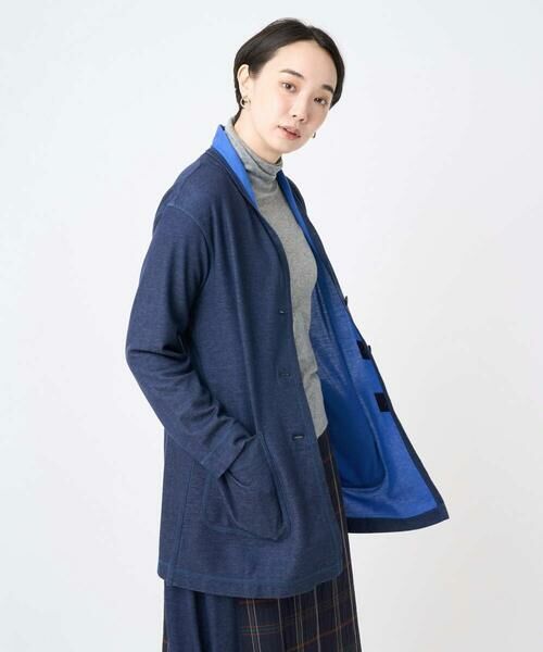 GIANNI LO GIUDICE / ジャンニ・ロ・ジュディチェ セットアップ | [洗える・日本製]リヨセルダブルフェイスジャージジャケット | 詳細3