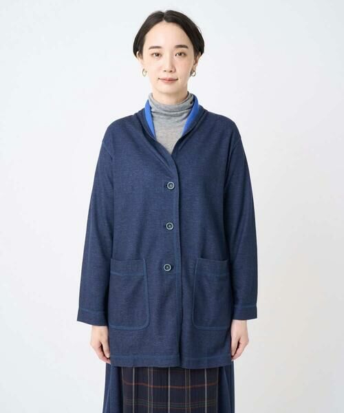 GIANNI LO GIUDICE / ジャンニ・ロ・ジュディチェ セットアップ | [洗える・日本製]リヨセルダブルフェイスジャージジャケット | 詳細5