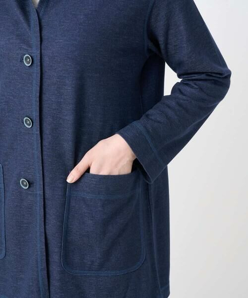 GIANNI LO GIUDICE / ジャンニ・ロ・ジュディチェ セットアップ | [洗える・日本製]リヨセルダブルフェイスジャージジャケット | 詳細9