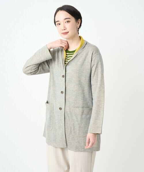 GIANNI LO GIUDICE / ジャンニ・ロ・ジュディチェ セットアップ | [洗える・日本製]リヨセルダブルフェイスジャージジャケット | 詳細23