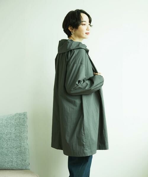 GIANNI LO GIUDICE / ジャンニ・ロ・ジュディチェ その他アウター | [洗える]マイクロストライプストレッチコート | 詳細1