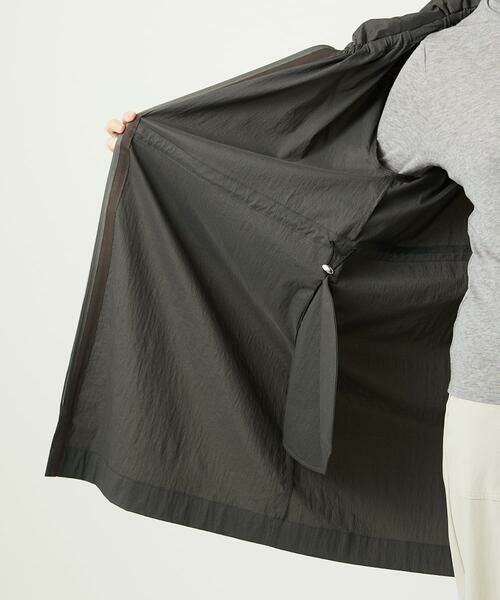 GIANNI LO GIUDICE / ジャンニ・ロ・ジュディチェ その他アウター | [洗える]マイクロストライプストレッチコート | 詳細15