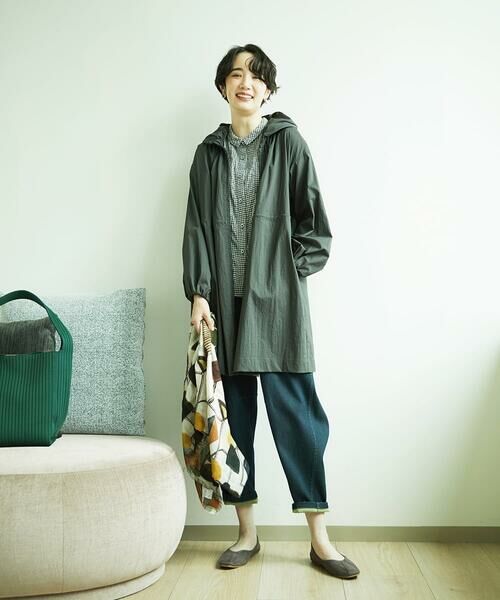 GIANNI LO GIUDICE / ジャンニ・ロ・ジュディチェ その他アウター | [洗える]マイクロストライプストレッチコート | 詳細18