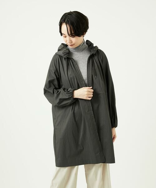GIANNI LO GIUDICE / ジャンニ・ロ・ジュディチェ その他アウター | [洗える]マイクロストライプストレッチコート | 詳細2