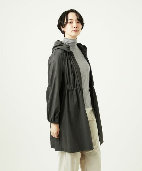 GIANNI LO GIUDICE / ジャンニ・ロ・ジュディチェ その他アウター | [洗える]マイクロストライプストレッチコート | 詳細4