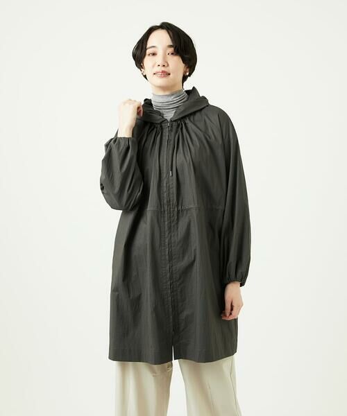 GIANNI LO GIUDICE / ジャンニ・ロ・ジュディチェ その他アウター | [洗える]マイクロストライプストレッチコート | 詳細5