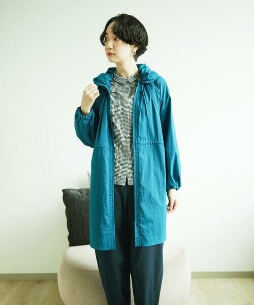 GIANNI LO GIUDICE / ジャンニ・ロ・ジュディチェ その他アウター | [洗える]マイクロストライプストレッチコート | 詳細25