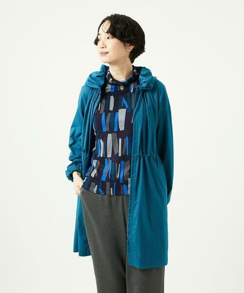 GIANNI LO GIUDICE / ジャンニ・ロ・ジュディチェ その他アウター | [洗える]マイクロストライプストレッチコート | 詳細27