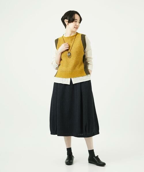 GIANNI LO GIUDICE / ジャンニ・ロ・ジュディチェ シャツ・ブラウス | [洗える]シャーリング起毛ブラウス | 詳細15